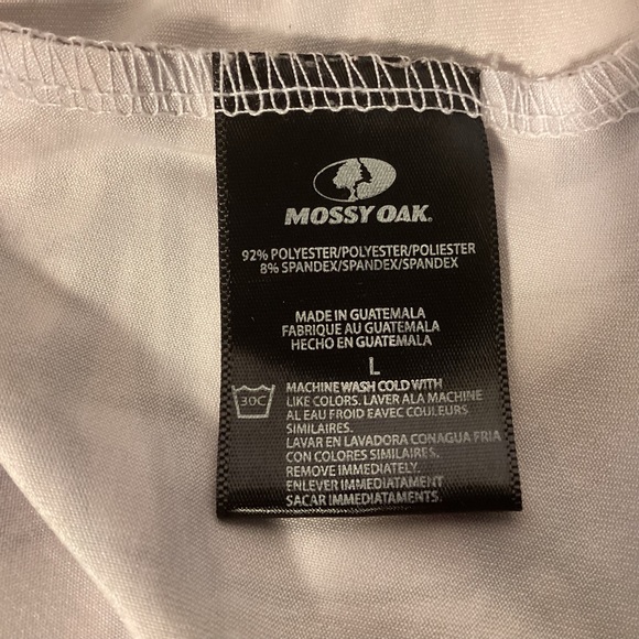 Mossy Oak Snow Camouflage long sleeve turtleneck womens large - Picture 10 of 10